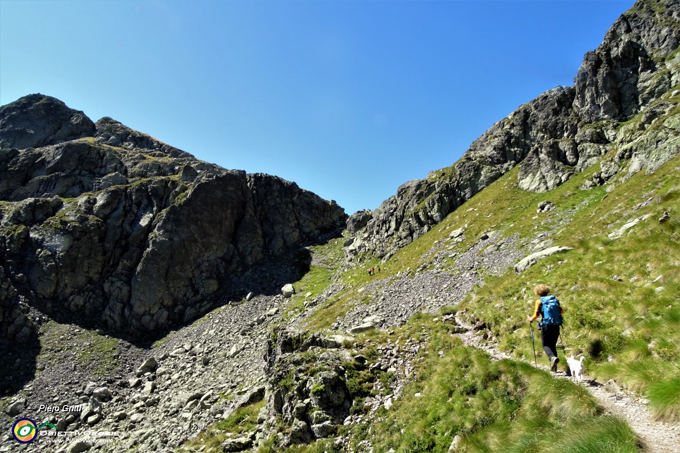 22 Lasciato il Sentiero dei vitelli-108A, entriamo nel 101 in direzione Bocchetta di Valpianella.JPG -                                